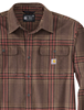 Carhartt 105947 Loose Fit Heavyweight Flannel Shirt-Chestnut_DarkBrown